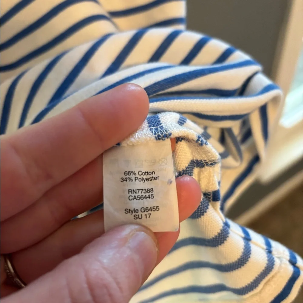 J. Crew Striped Mini Dress, Sleeveless